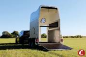 Horse trailer Cheval Liberte Gold One "White Line" blanc 1,5 Stalls 2024 New