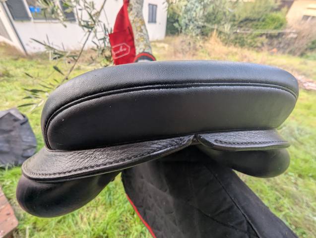 Selle cso equipe doublé veau noir 17,5