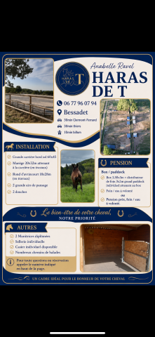 Pension près ou box/padock