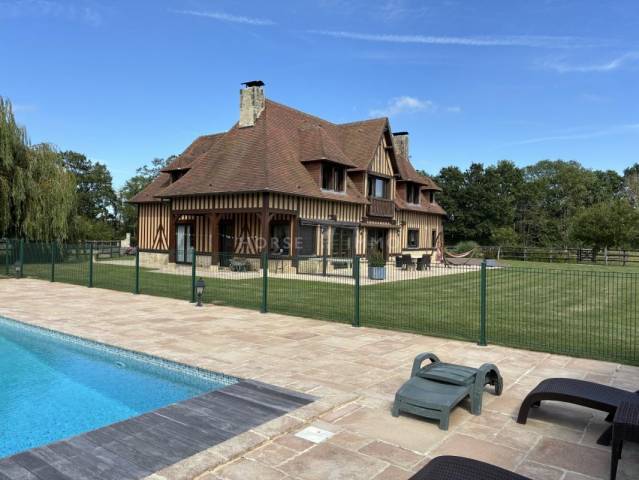 Tourgéville - domaine d'exception de 5,6 hectares avec pisc
