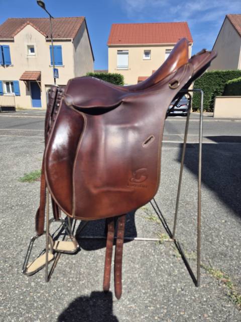 Selle forestier randonnée / trec taille 17