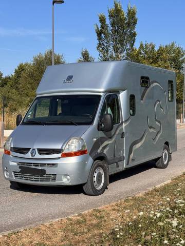 Renault master théault 2 chevaux – cabine 5 places – mo