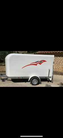 Remorques fourgon 750kg 