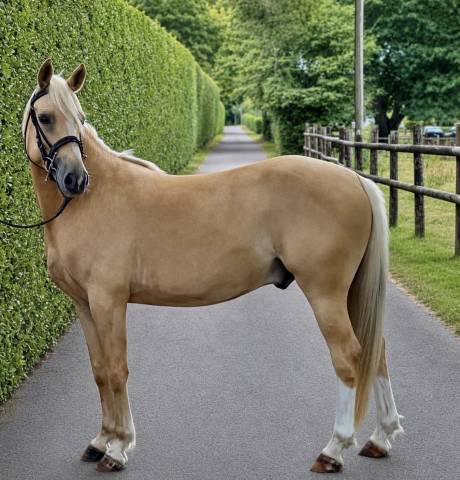 � à vendre – poney welsh d palomino – 4 ans ✨