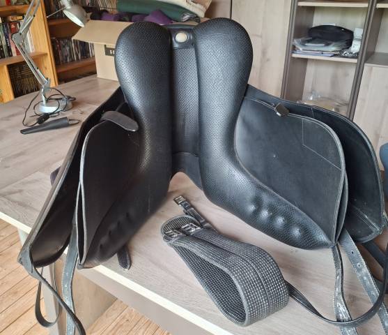 Selle de dressa wintec isabell werth 17 pouces équipée