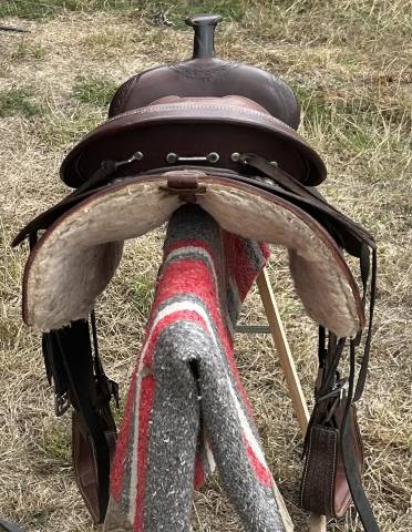 Selle western 14 pouces