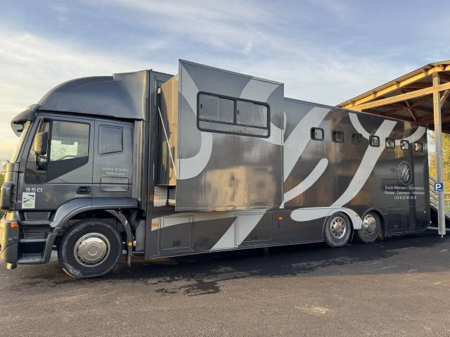 Camion 7 places chevaux + gros pop out 