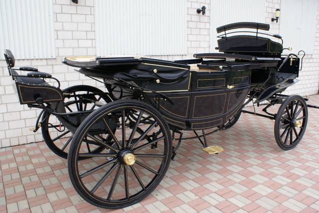 Landau vitré 5 glaces