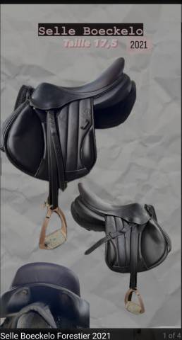 Selle forestier   boeckelo 17.5