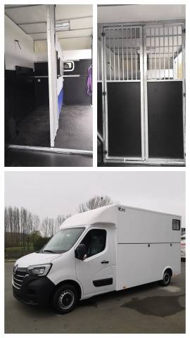 Master 4 vl 2 chevaux têtes arrière en stalle ap petit