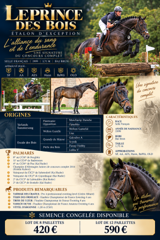 Leprince des bois : semence congelée – leprince des bois | 