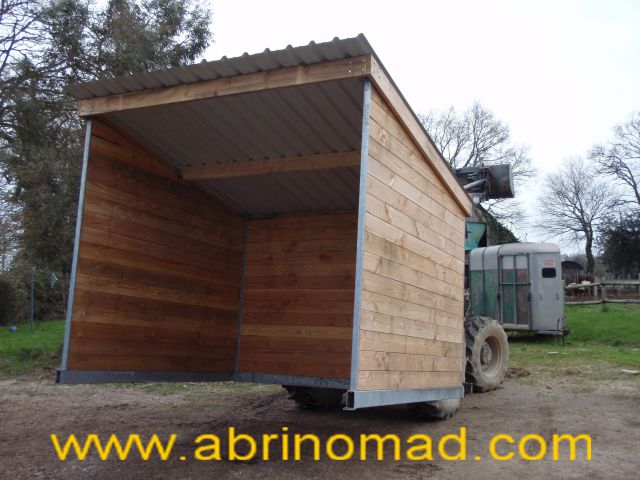 Abris de prairie mobiles et box mobiles 