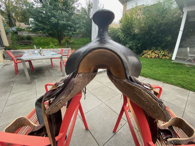 Selle western pour cheval