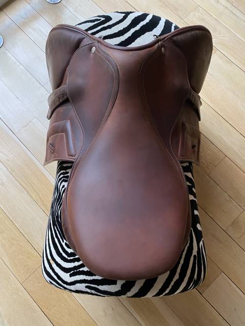 Selle renaissance doublée veau