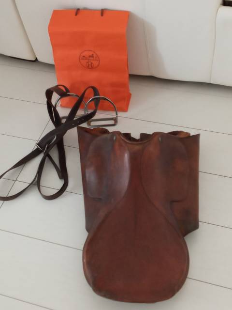 Vends selle de cheval hermès 
