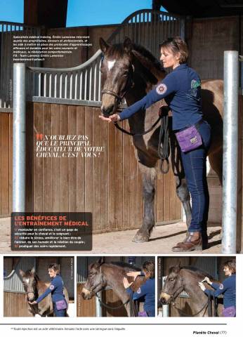 Clicker training, medical training