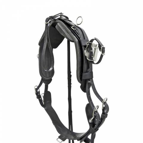 Sellette qh cuir pad dégarroté
