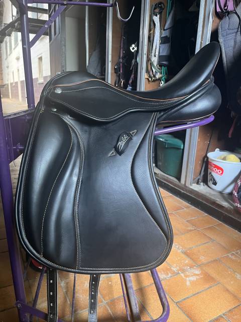 Selle de dressage zaldi san jorge plana