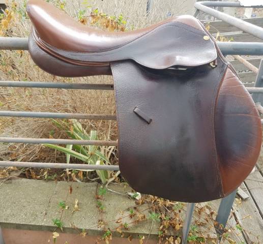 Selle mixte henri de rivel 17,5p