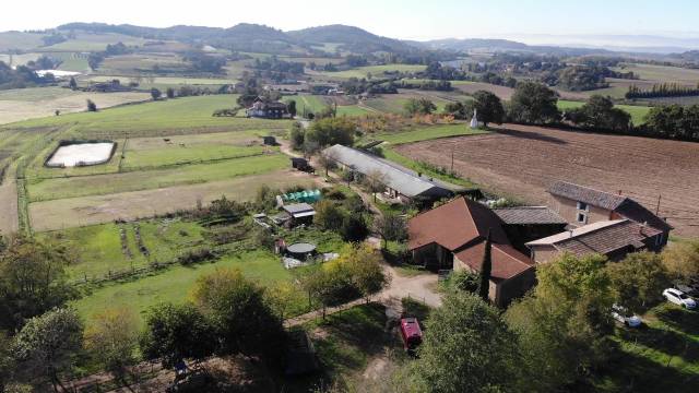 Ecurie de propriétaire avec maison et gites sur 5 ha –