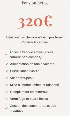 écurie active proche suisse