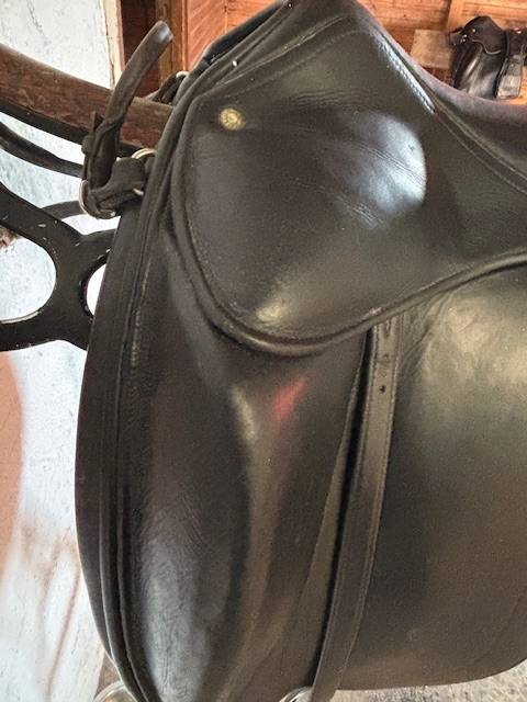 Selle de dressage childeric equipee