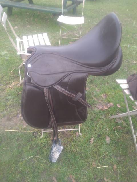 Selle mixte synthétique norton marron