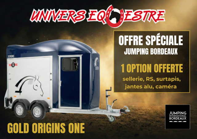 Van gold one origins - 1 ½ places– sans permis be