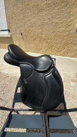 Selle noire cavaletti 16,5