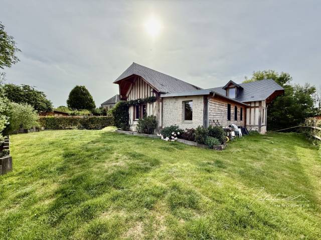 Ravissante maison de plain-pied rénovée avec jardin