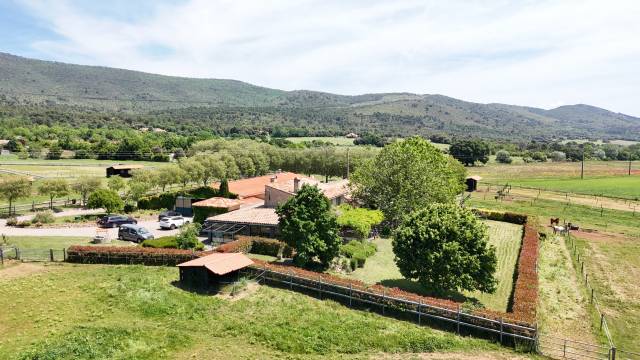 Provence, gorges du verdon, domaine équestre 