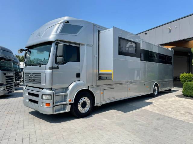 A vendre - camion man tga 18.360 - pop out