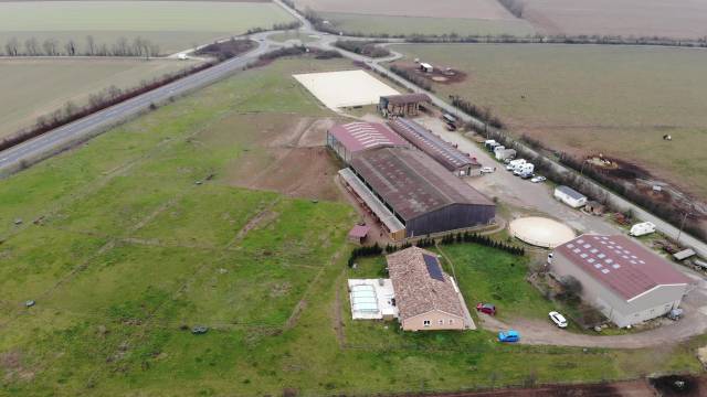 Etablissement equestre en activite - aux portes de lyon