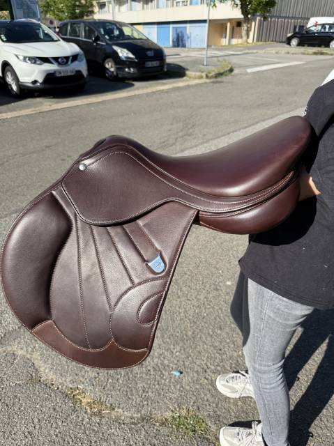 Selle bates victrix cair marron 16,5 