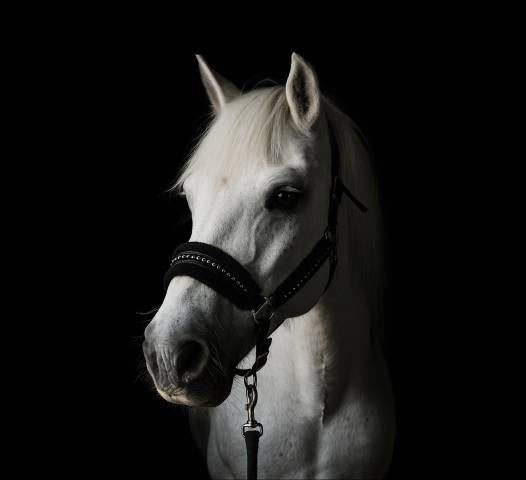 Féline, jument camargue de 10 ans