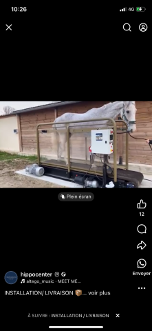 Hippotrainer tapis de marche 