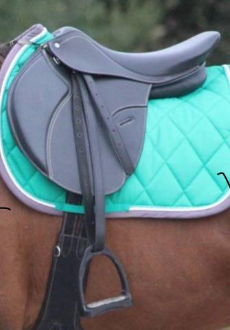 Selle synthétique fouganza 17,5