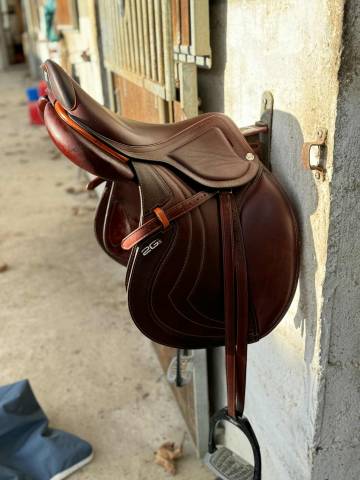 Selle cwd 2gs mademoiselle 2021 marron équipé