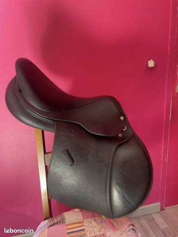Eric thomas, selle mixte élite grainé noir