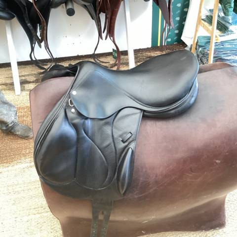 Selle devoucoux chiberta noire 17.5