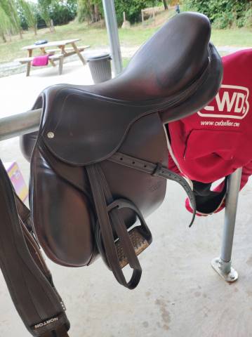 Selle cwd se02 taille 17.5 de 2012