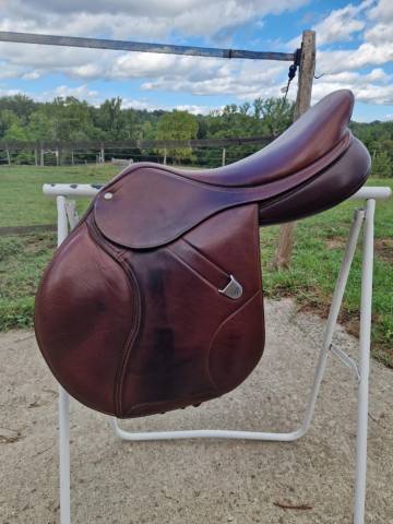 Selle bates elevation plus siège plat t17