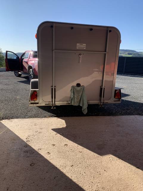 Remorque fourgon fautras