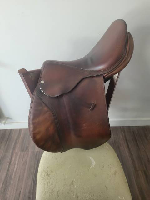 Selle brunet pineau havane 17.5