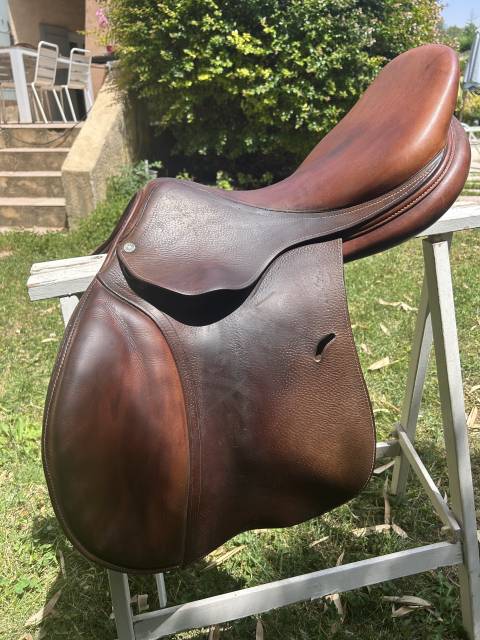 Vends selle mixte antares marron