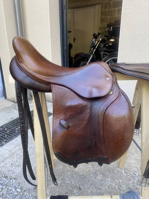 Selle eric thomas 17 pouces 