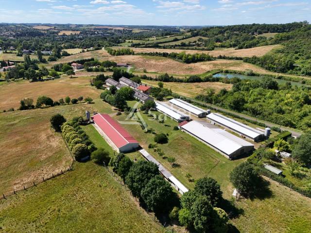 Proche vic-fezensac - propriété de 7,6ha