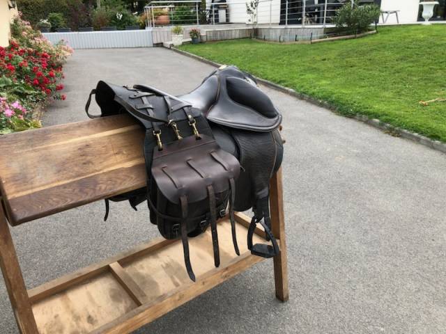 Selle gaston mercier 17,5