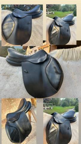 Selle gbs noire 17p
