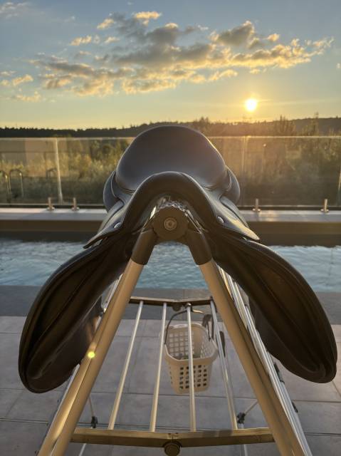 Selle séoul forestier 17,5 châtaigne 